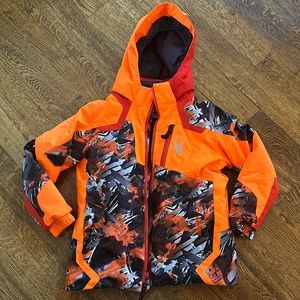 Boys size 7  Spyder ski coat